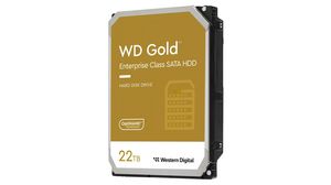 Hårddisk, WD Gold, 3.5", 22TB, SATA III